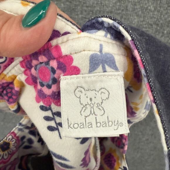 Koala Baby Girls Jumper Overall Pinafore Dress 24 Months 2T Embroidered Applique - Picture 5 of 6